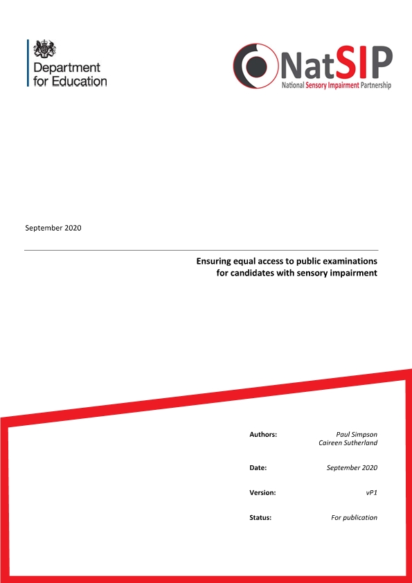 Ensuring access document cover